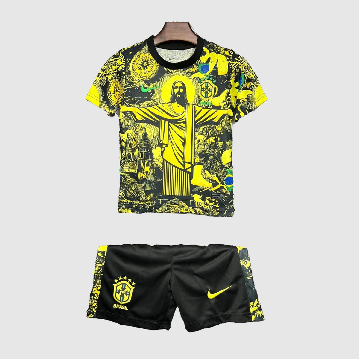 Special Edition Cristo Redentor Special Edition 24/25 Kids Shirt Kit · Design 3