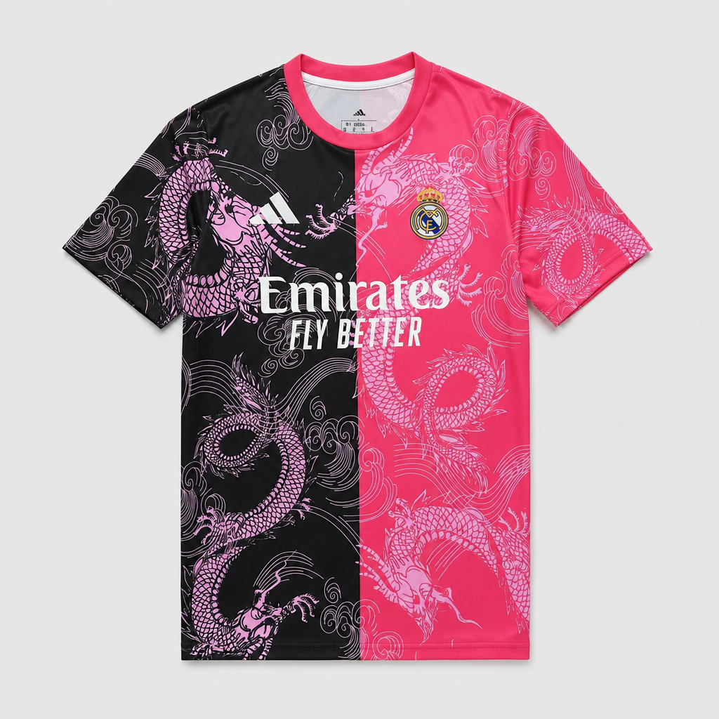 Special Edition Dragon Pink Black Special Edition 26/27 Men's Shirt