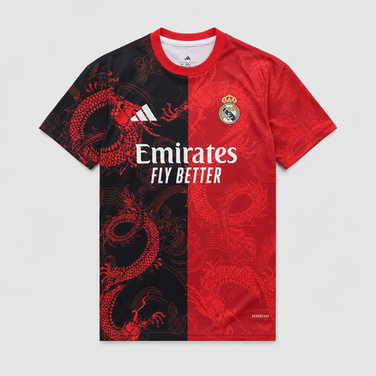 Special Edition Dragon Red Black Special Edition 26/27 Men's Shirt