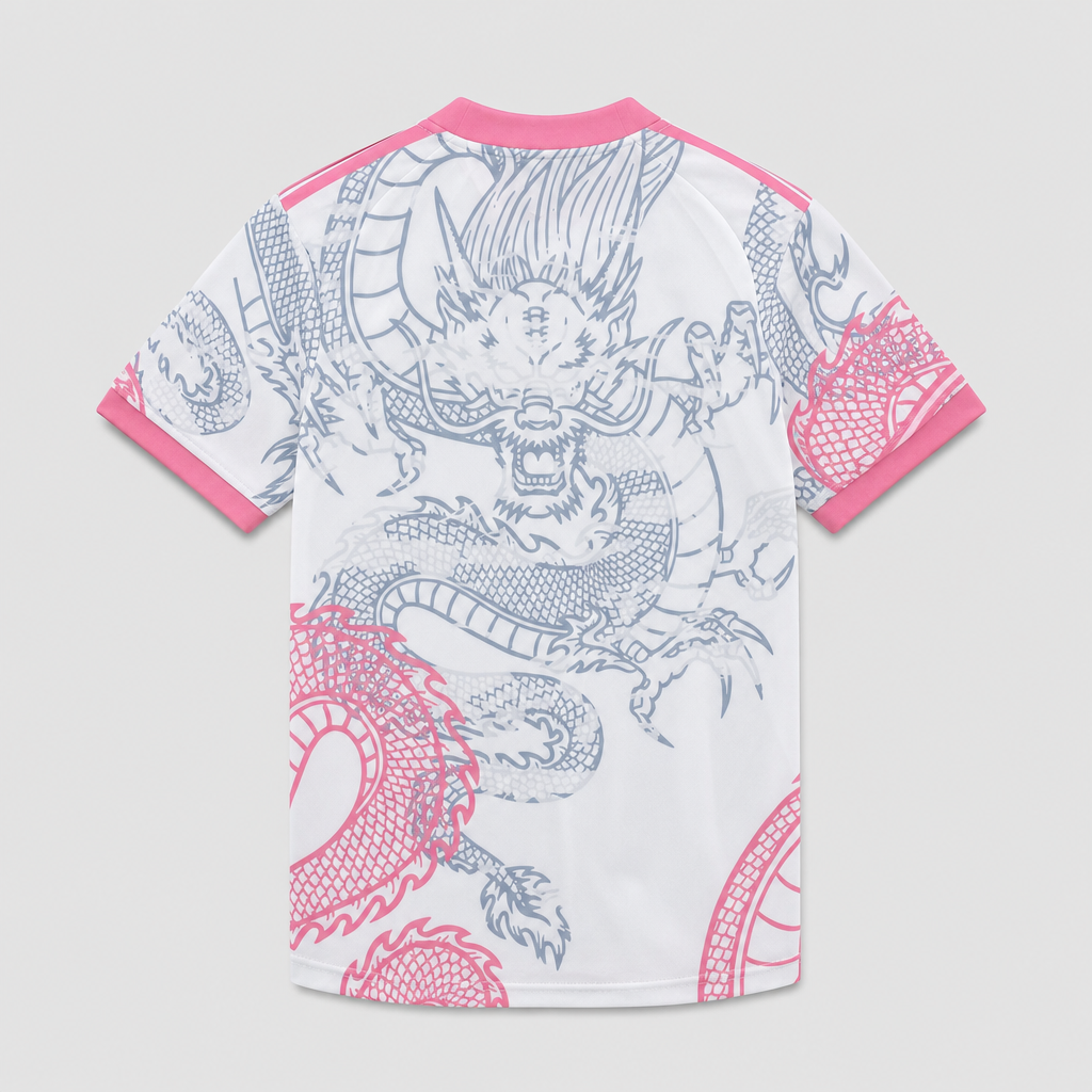Special Edition Dragon White Pink Special Edition 26/27 Men's Shirt